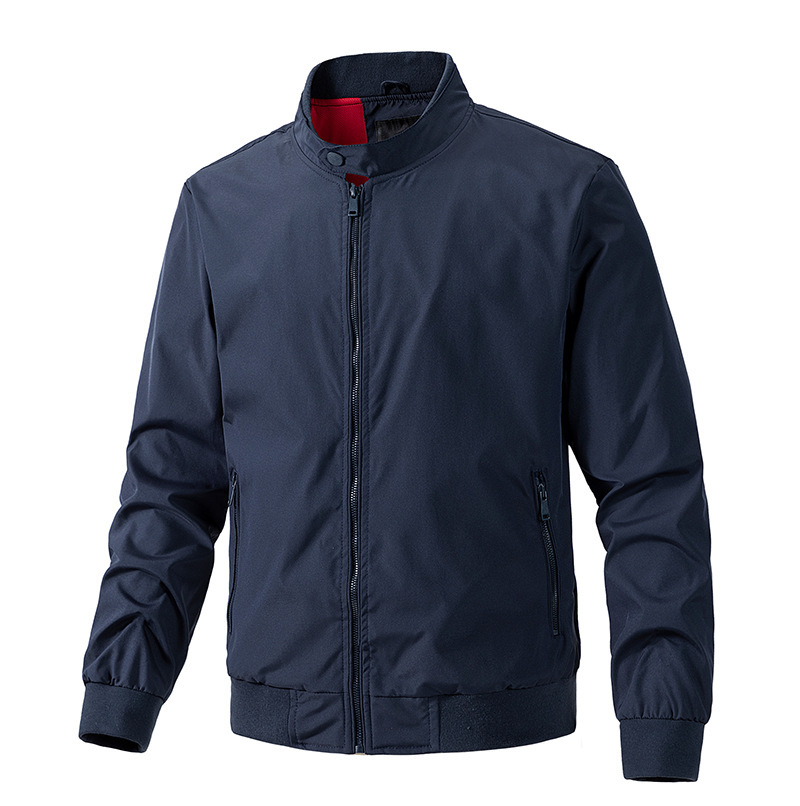 GorgeousBen Amazon Middle East Jacket Men's Jacket Summer Thin Edition Spring and Autumn Large Size Simple Flight Jacket Casual Men's Wear.