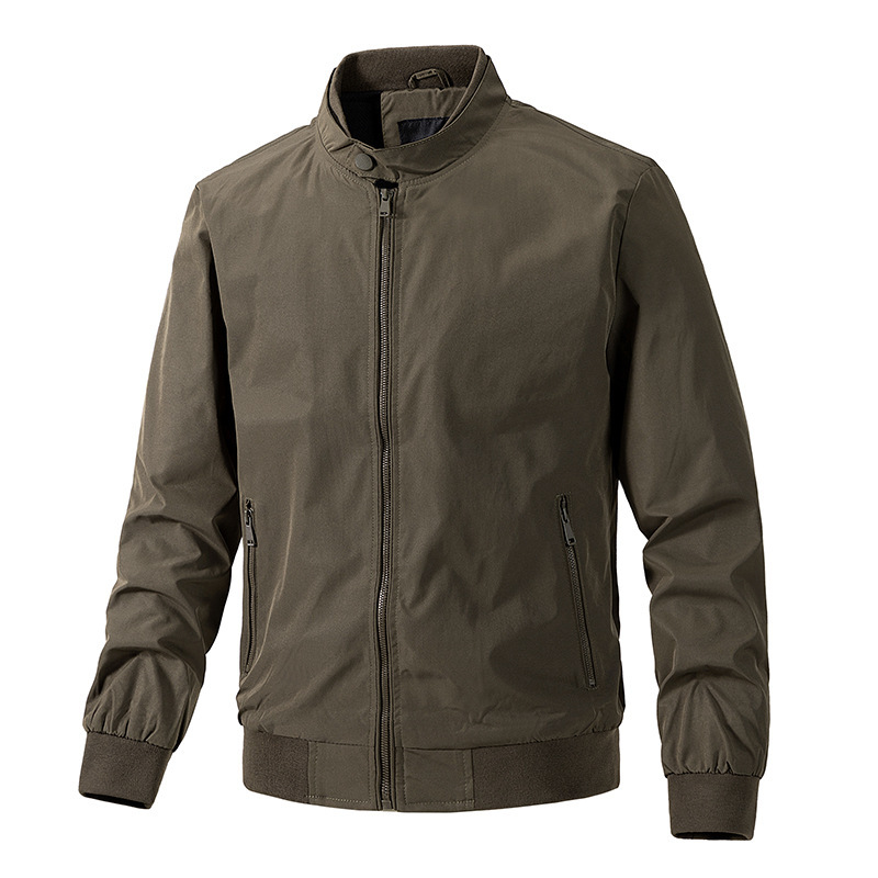 GorgeousBen Amazon Middle East Jacket Men's Jacket Summer Thin Edition Spring and Autumn Large Size Simple Flight Jacket Casual Men's Wear.