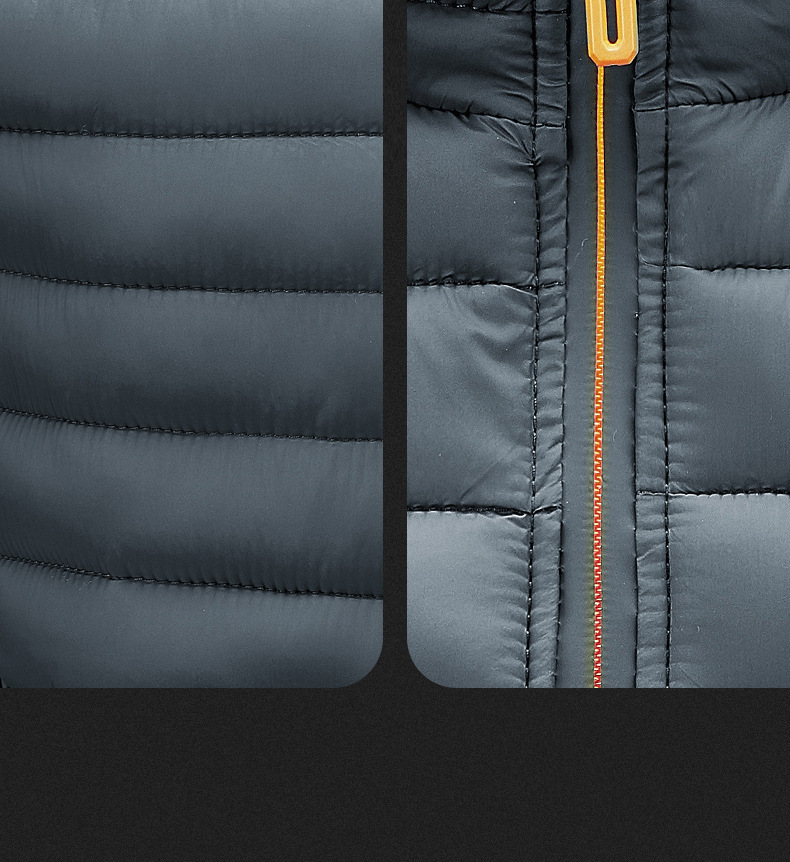 GorgeousBen Cross border men's vest, fashionable pork ribs, cotton vest, autumn and winter men's coat, AliExpress, Amazon.