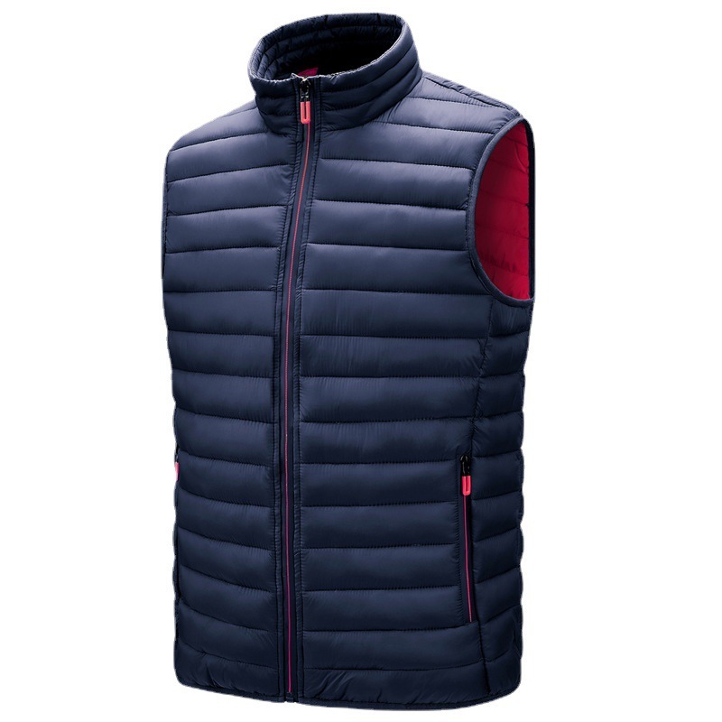 GorgeousBen Cross border men's vest, fashionable pork ribs, cotton vest, autumn and winter men's coat, AliExpress, Amazon.