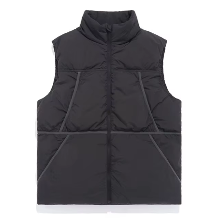 GorgeousBen High quality wholesale customized logo outdoor sleeveless sportswear winter sports jacket multi pocket duck down men's vest