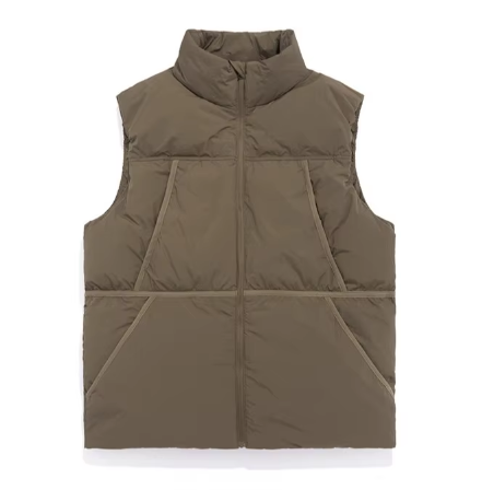 GorgeousBen High quality wholesale customized logo outdoor sleeveless sportswear winter sports jacket multi pocket duck down men's vest
