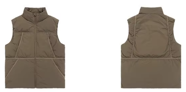 GorgeousBen High quality wholesale customized logo outdoor sleeveless sportswear winter sports jacket multi pocket duck down men's vest