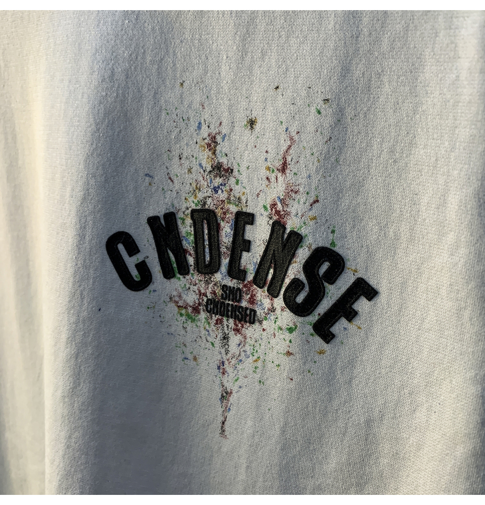 GorgeousBen Summer new graffiti painted loose short sleeved T-shirt for men 2025 thin casual printed half sleeved T-shirt.