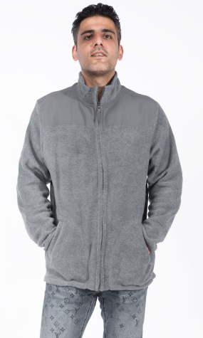 GorgeousBen MEN'S POLAR FLEECE JACKET with RN#  4 colors.