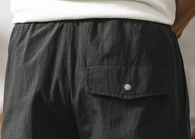 GorgeousBen  American style outdoor functional thin workwear pants for men, summer retro oversized straight leg paratrooper pants for men, casual pants.