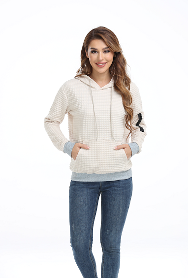 GorgeousBen 2025 LADIES  SWEATSHIRT WITH KANGAROO POCKET.