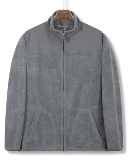 GorgeousBen MEN'S POLAR FLEECE JACKET with RN#  4 colors.