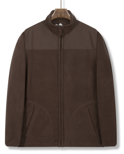GorgeousBen MEN'S POLAR FLEECE JACKET with RN#  4 colors.