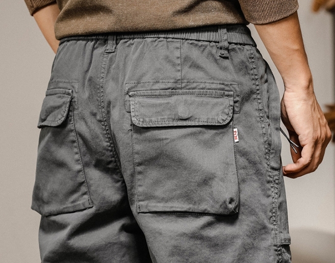 GorgeousBen American retro work pants men's straight leg loose fit trendy brand spring and autumn men's casual pants heavyweight pants men.