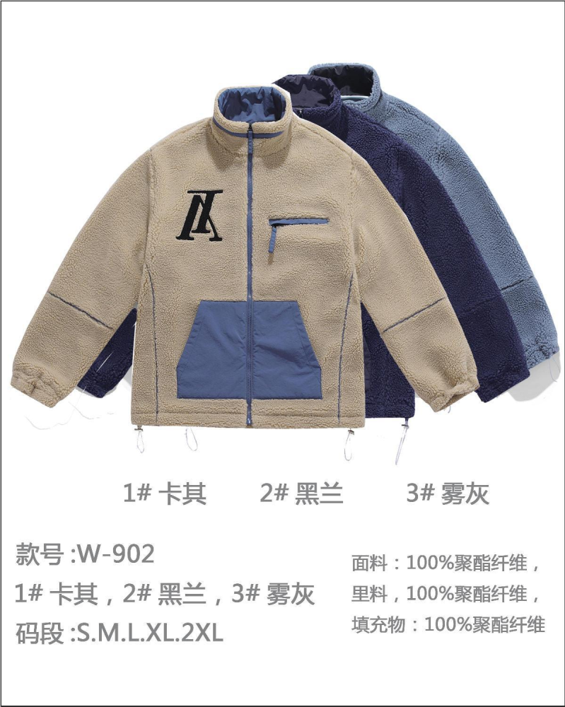 Stocks & ready to ship-Men's fashionable casual jacket