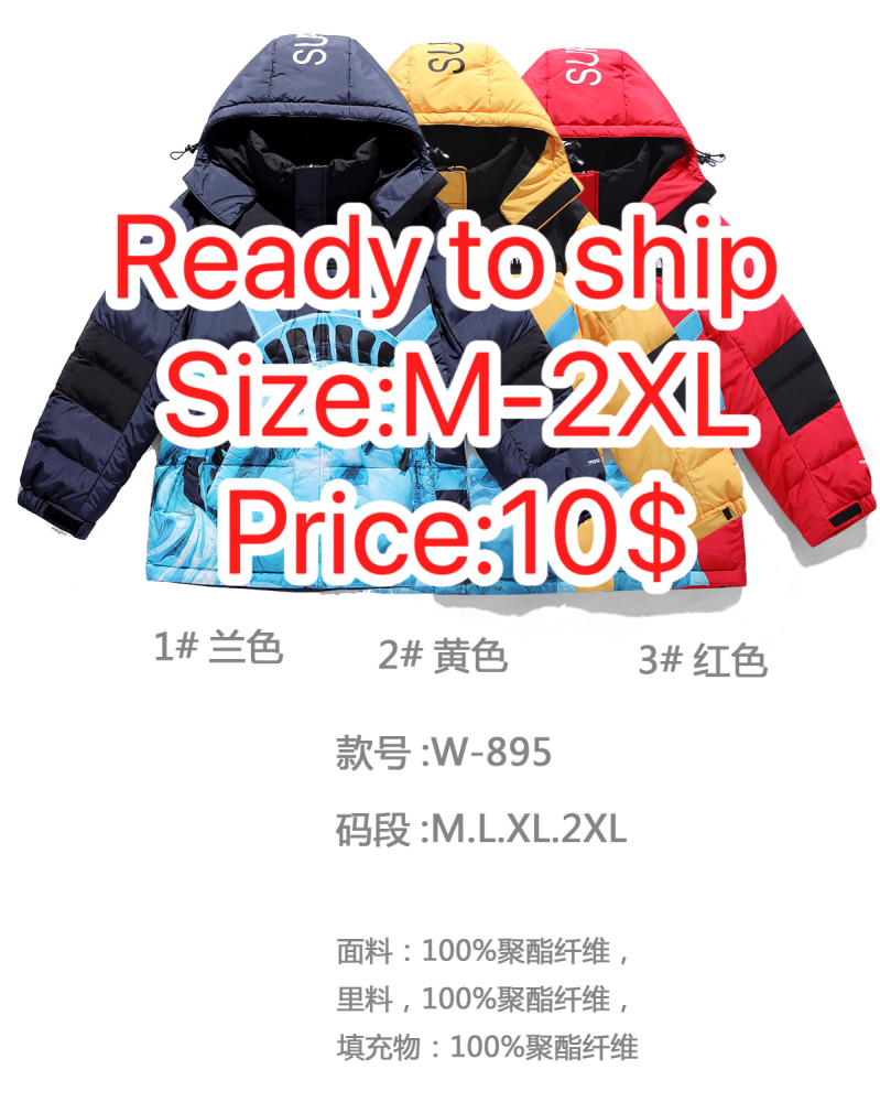 Stocks & ready to ship-Men's fashionable warm cotton jacket