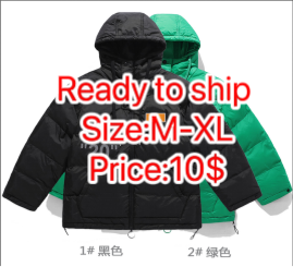 Stocks & ready to ship-Men's warm and fashionable cotton jacket