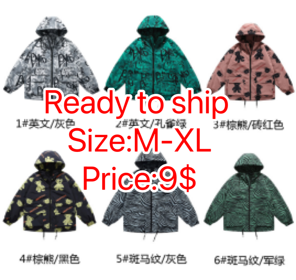 Ready to ship&Clearance saleMen's fashionable and versatile thin cotton jacket