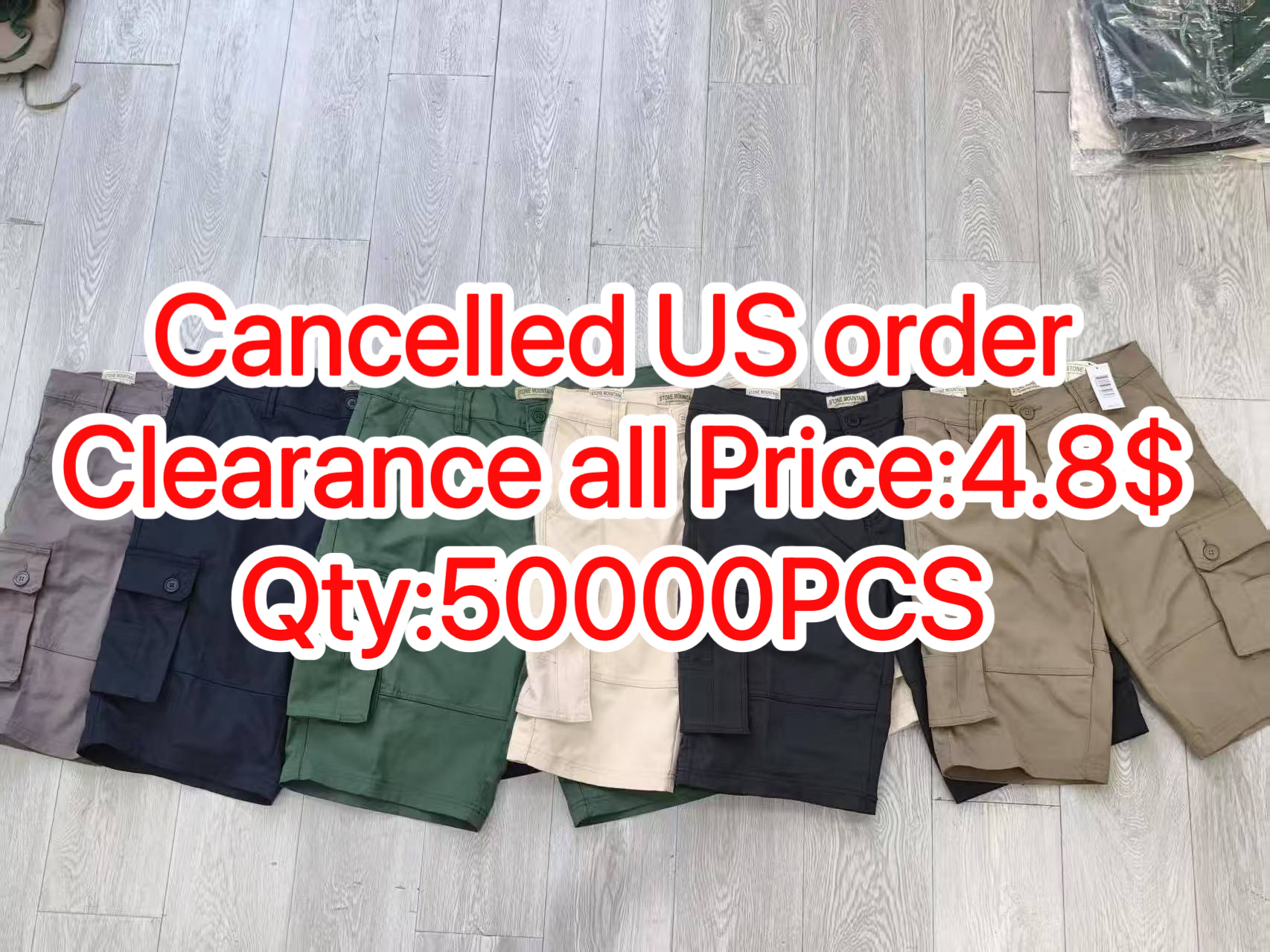 Clearance sale-Men's casual cool and comfortable shorts