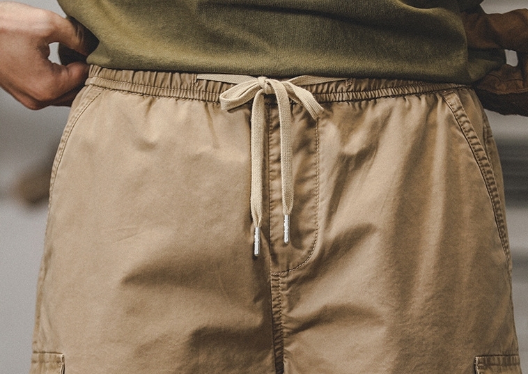 GorgeousBen American retro classic workwear pants men's loose casual shorts summer ins outdoor five quarter pants trend.