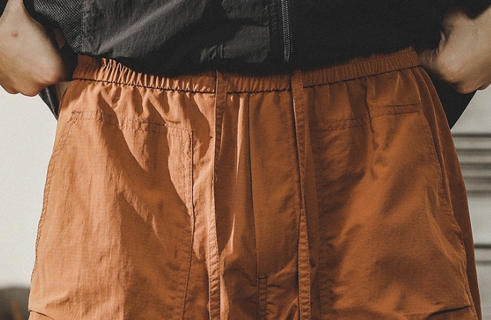 GorgeousBen Mountain style outdoor workwear shorts men's summer 2025 new loose American style trendy brand quick drying five quarter pants men.