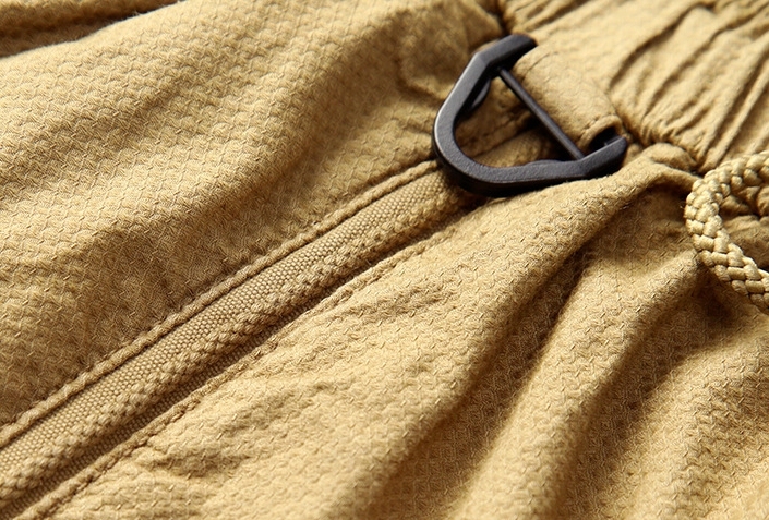 GorgeousBen American heavyweight retro workwear shorts for men in summer 2024, new loose oversized casual five inch mid length pants for men's fashion.