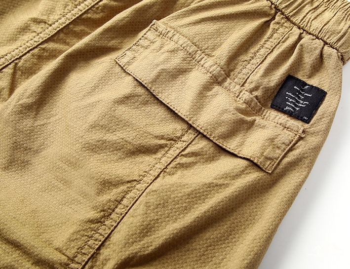 GorgeousBen American heavyweight retro workwear shorts for men in summer 2024, new loose oversized casual five inch mid length pants for men's fashion.