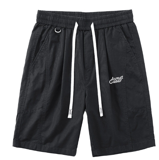 GorgeousBen Workwear shorts men's five point casual pants American fashion brand plus size mid pants summer 2025new men's pants thin.