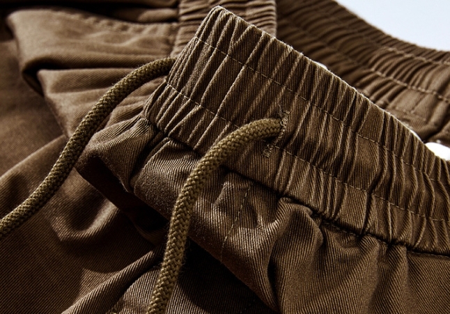 GorgeousBen American heavyweight retro workwear shorts for men in summer 2024, new loose oversized casual five inch mid length pants for men's fashion.