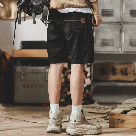 GorgeousBen American workwear shorts men's summer 2025 new items ins trend plus size men's casual thin five quarter pants men.