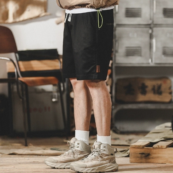 GorgeousBen American workwear shorts men's summer 2025 new items ins trend plus size men's casual thin five quarter pants men.
