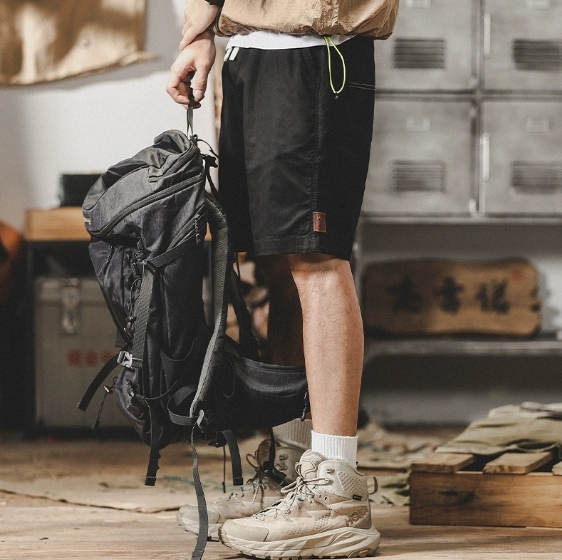 GorgeousBen American workwear shorts men's summer 2025 new items ins trend plus size men's casual thin five quarter pants men.
