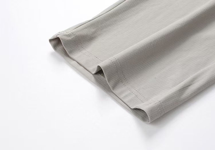 Men's High end men's thin 2025 ice silk pants, business casual trousers.