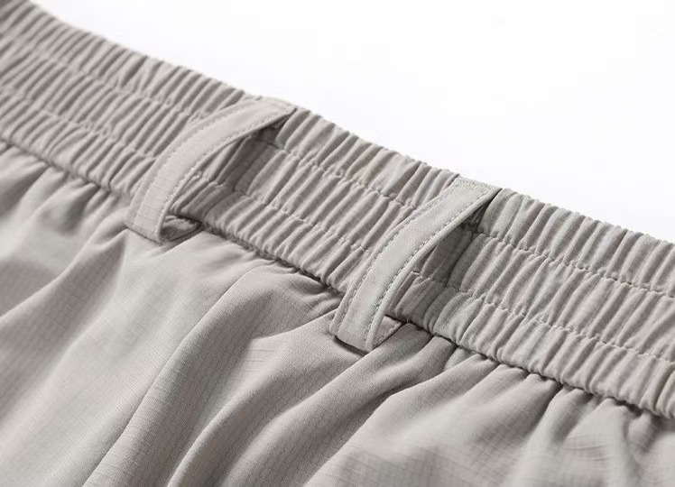 Men's High end men's thin 2025 ice silk pants, business casual trousers.