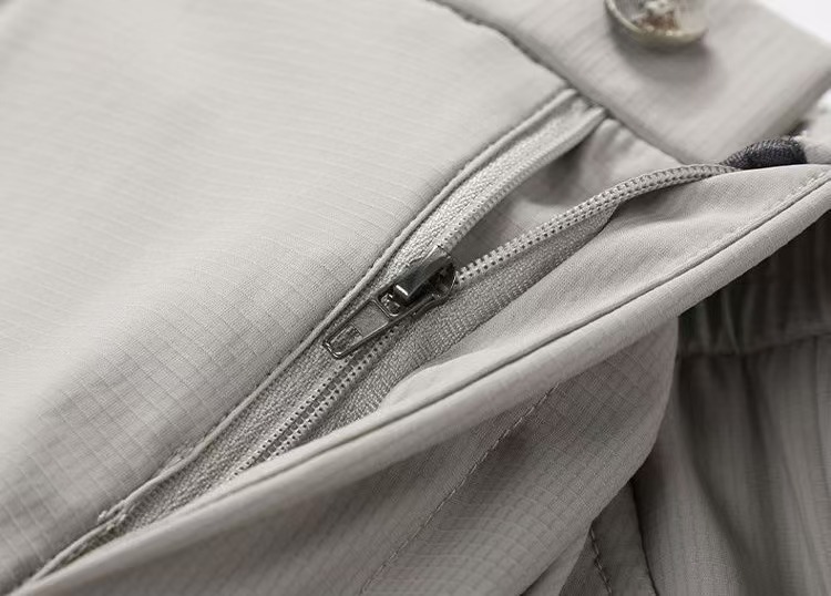 Men's High end men's thin 2025 ice silk pants, business casual trousers.