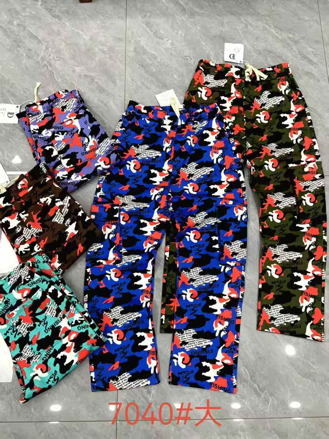 Ready to ship&Clearance sale Men's loose casual pants and sports pants