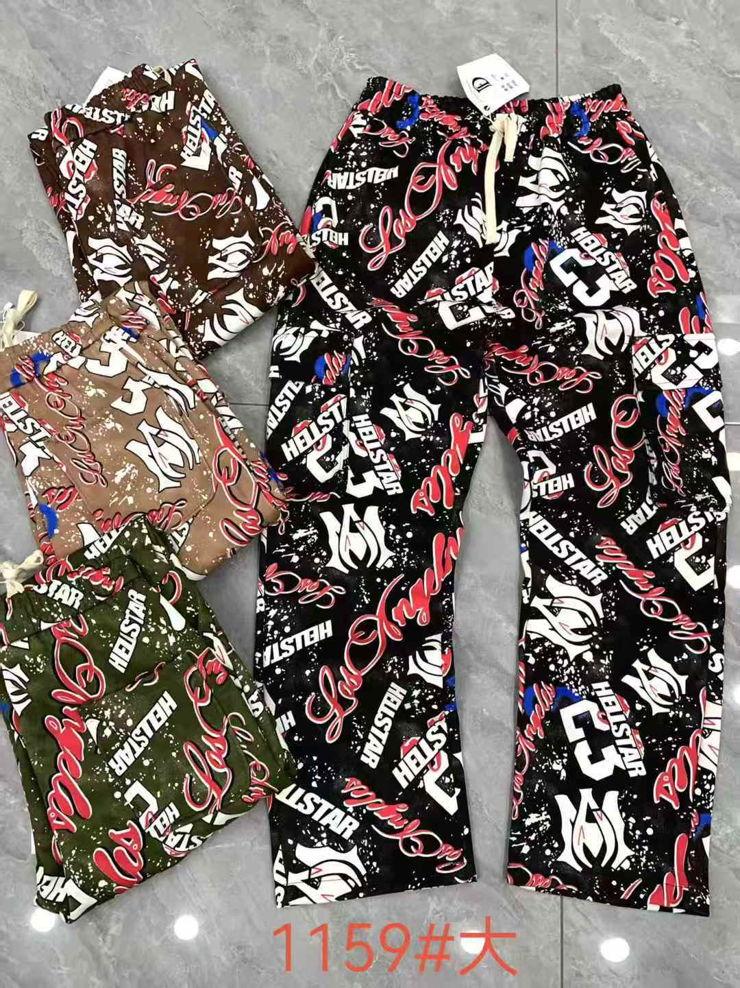Ready to ship&Clearance sale Men's loose casual pants and sports pants