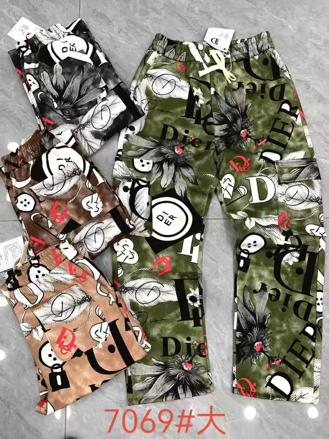 Ready to ship&Clearance sale Men's loose casual pants and sports pants