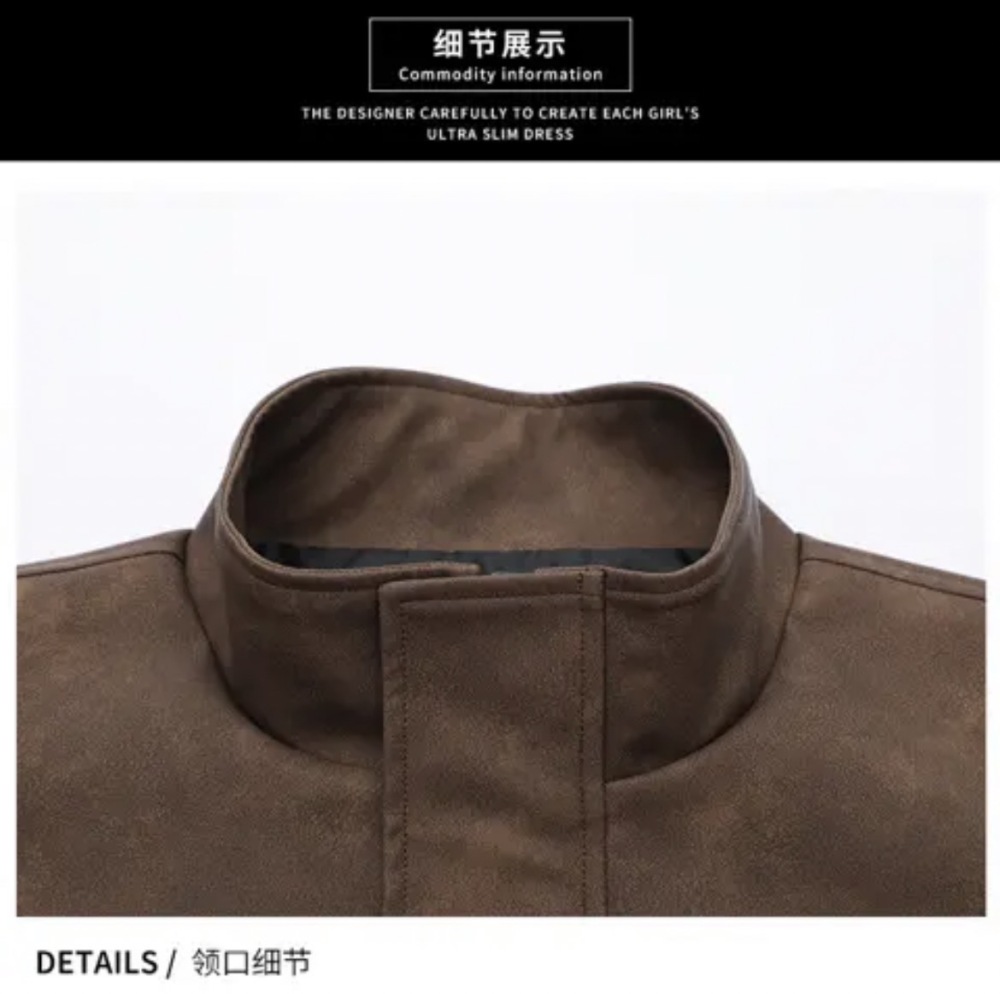 GorgeousBen Loose stand up collar trendy tie dye windproof men's jacket, European and American minimalist men's fashion.