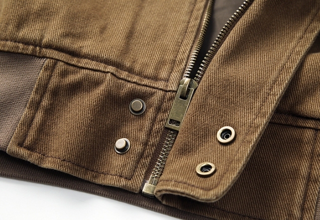 GorgeousBen American heavyweight retro jacket men's spring 2025 new loose trendy brand tough outdoor workwear jacket men's spring and autumn.