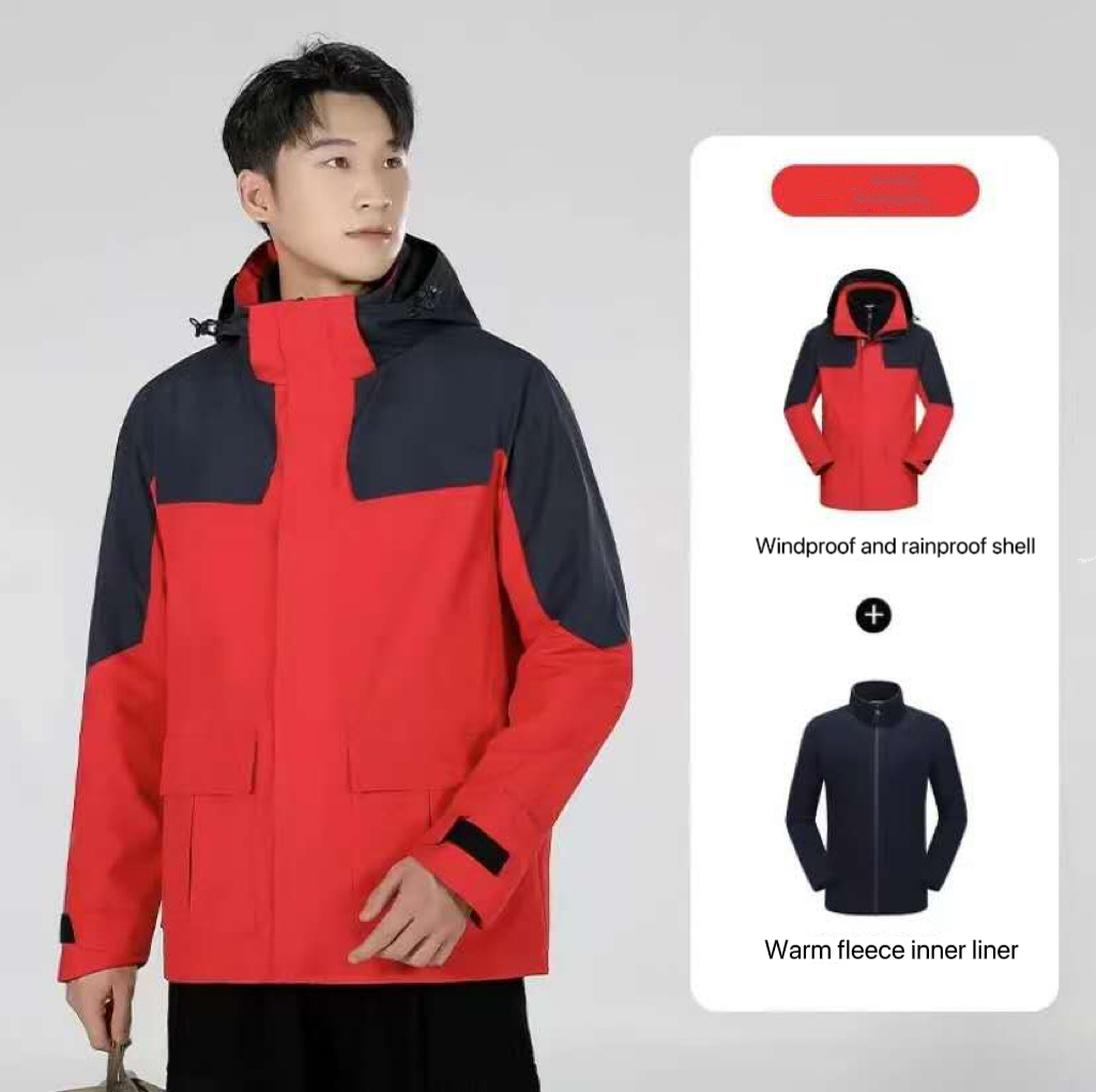 GorgeousBen 2025 Men's and women's warm and breathable fleece casual high value rainstorm resistant high-performance assault jacket.