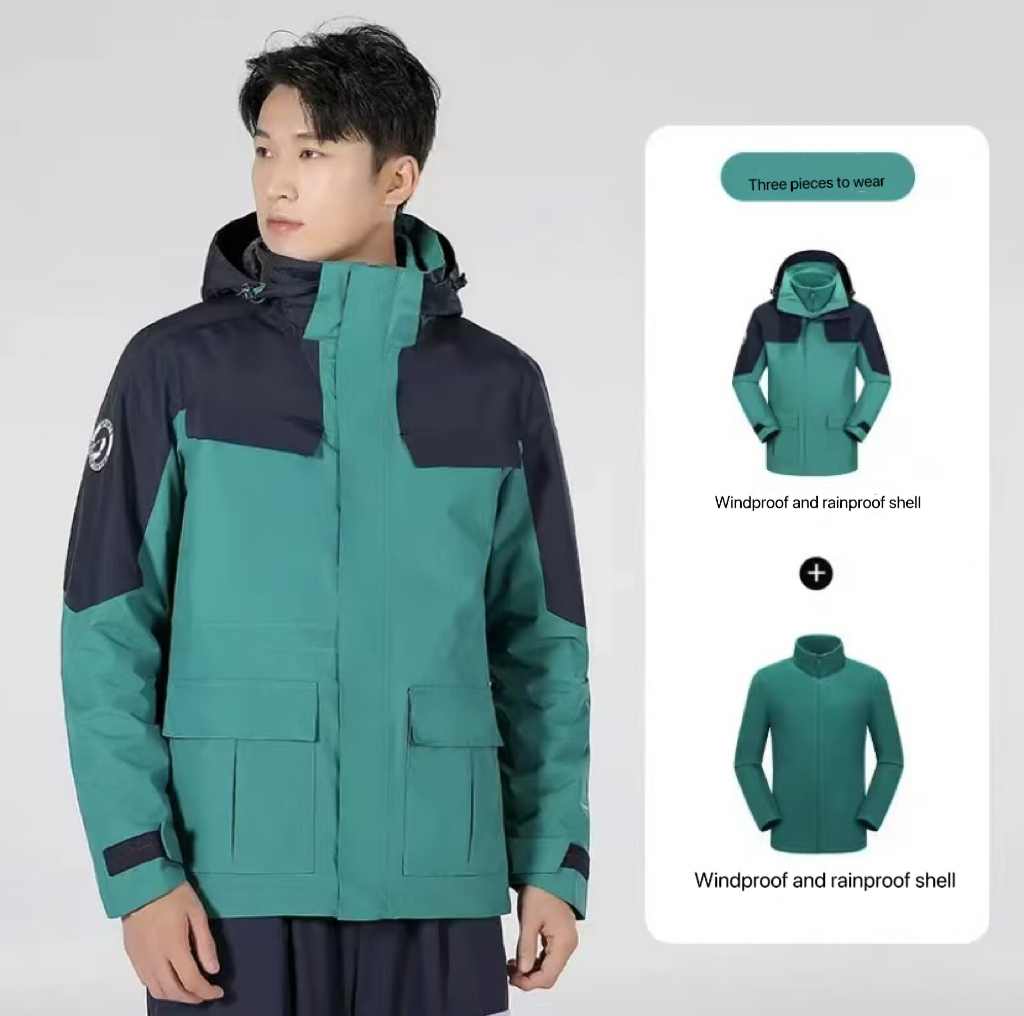 GorgeousBen 2025 Men's and women's warm and breathable fleece casual high value rainstorm resistant high-performance assault jacket.