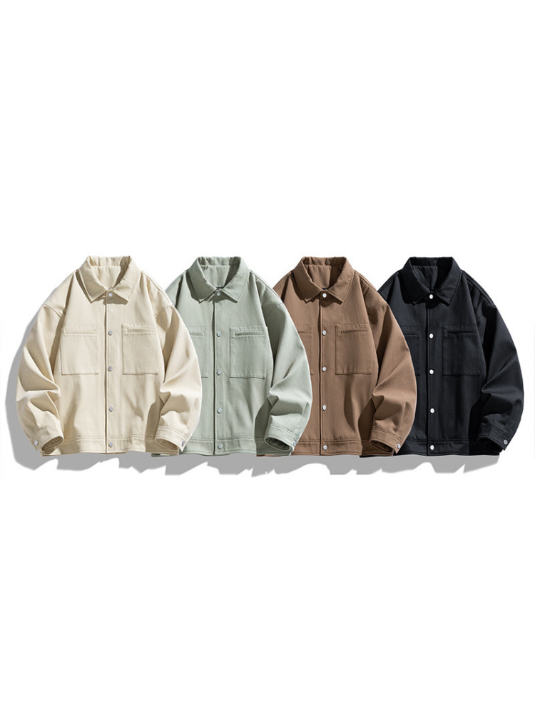 Workwear washable pilot jacket