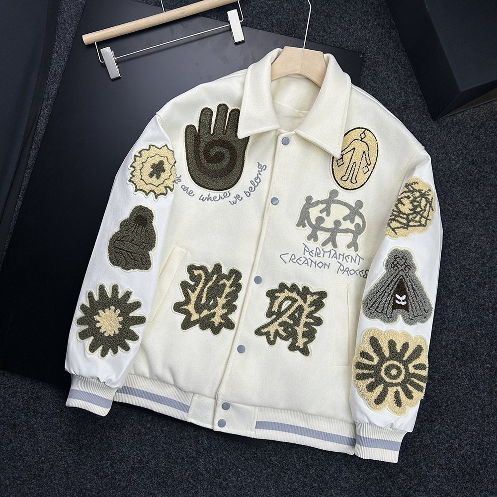 American vintage retro high-end baseball outfit for men