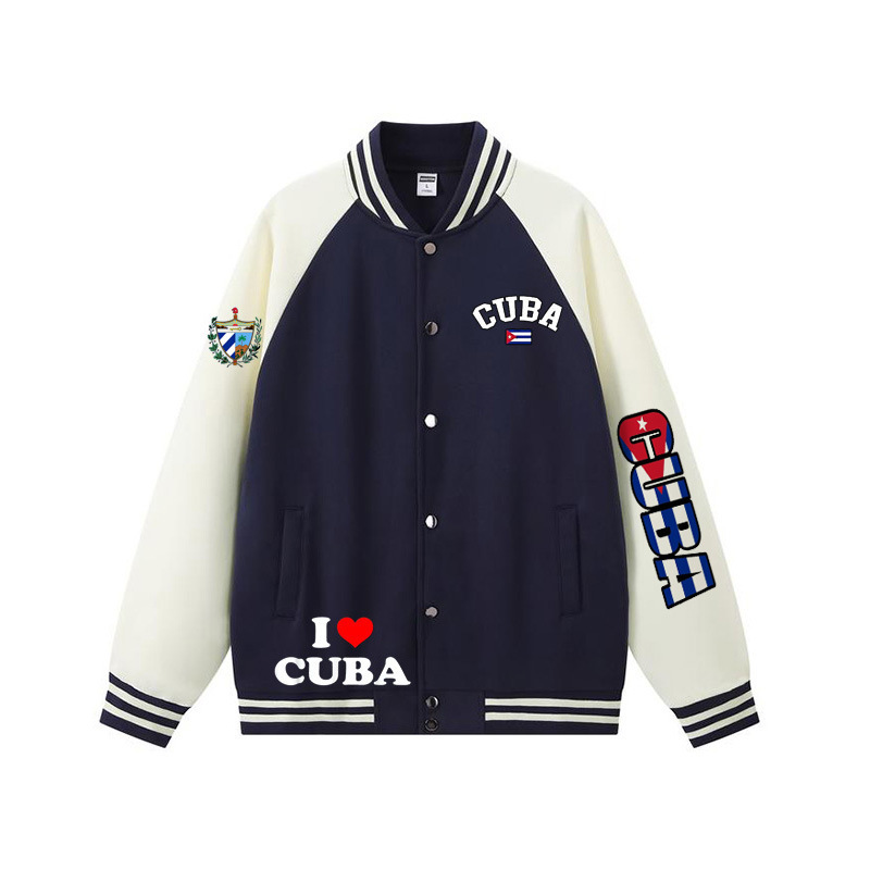 Taurus embroidery leisure jacket fashion coat men's fashion brand letter baseball uniform