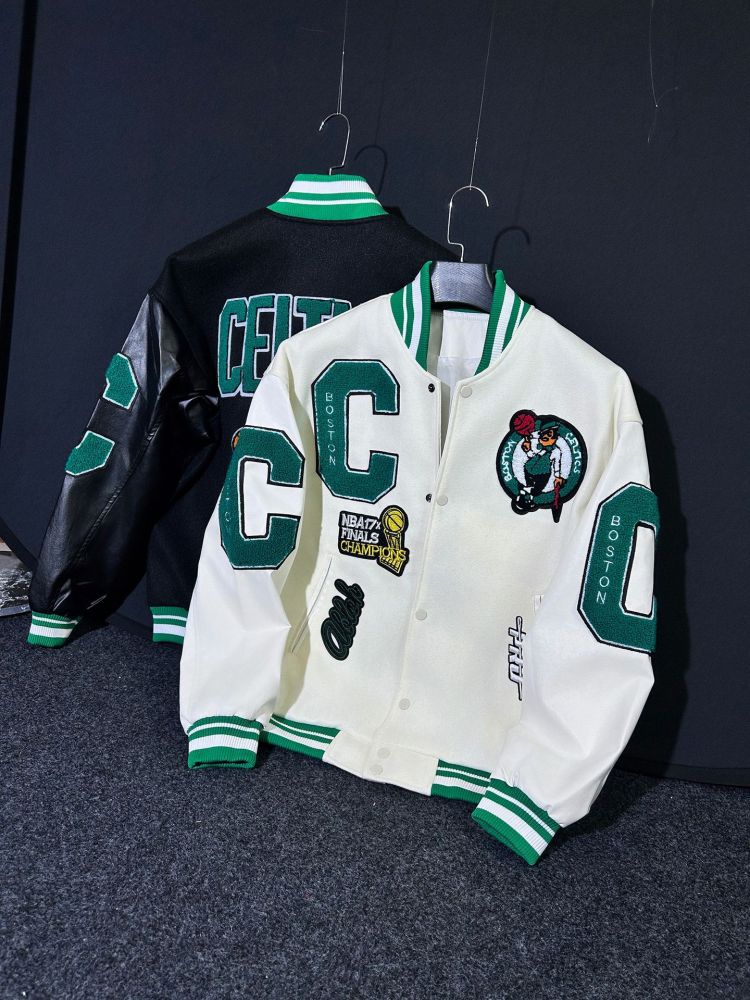 Taurus embroidery leisure jacket fashion coat men's fashion brand letter baseball uniform