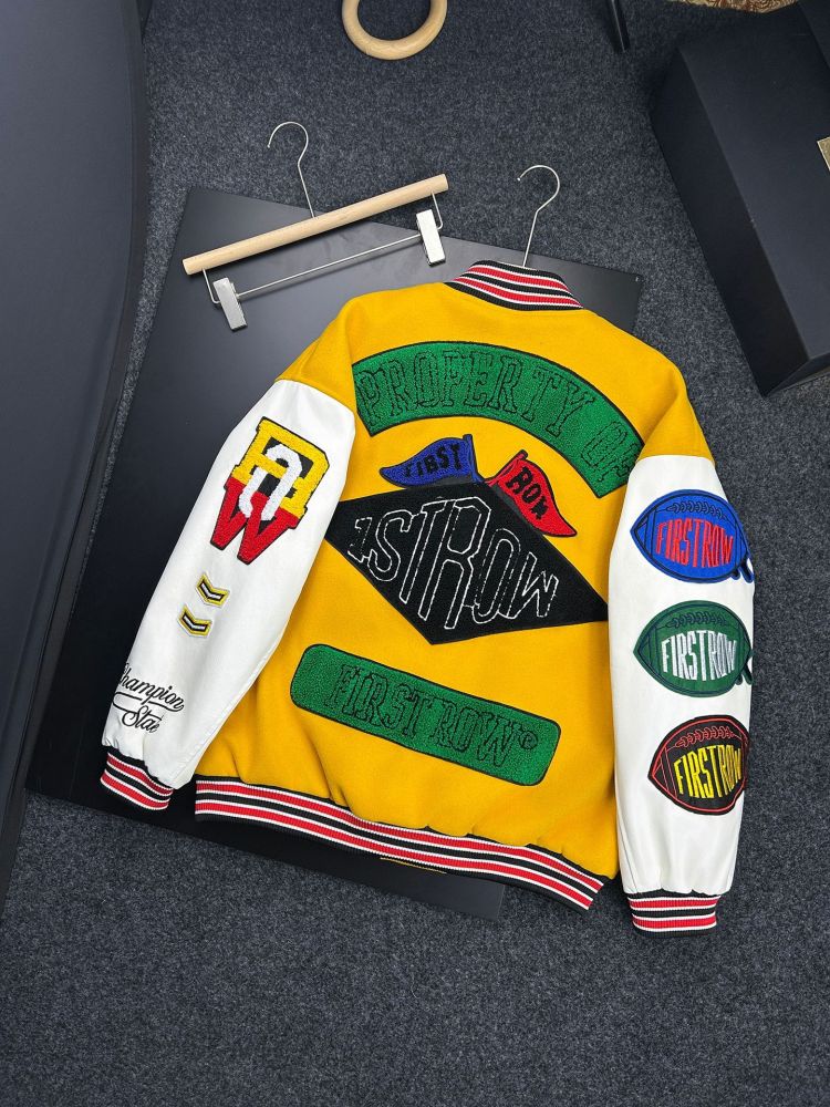 Taurus embroidery leisure jacket fashion coat men's fashion brand letter baseball uniform