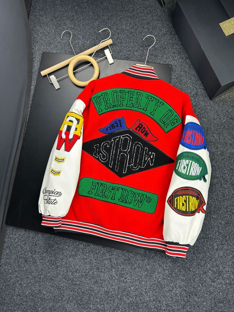 Taurus embroidery leisure jacket fashion coat men's fashion brand letter baseball uniform