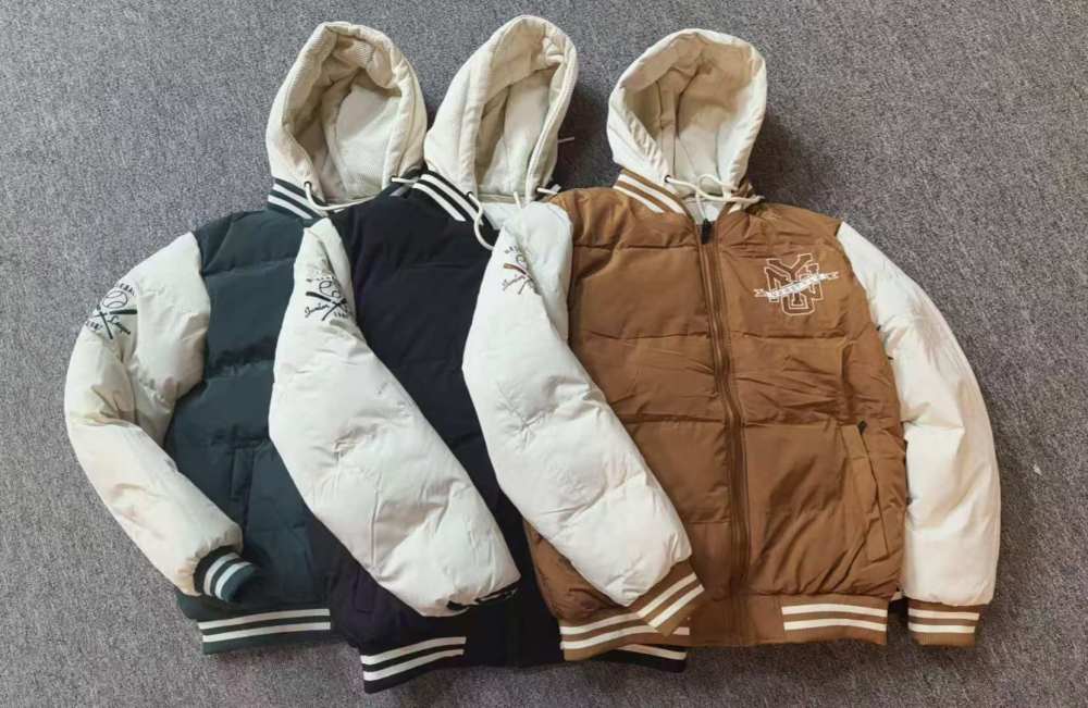 Read to ship- Men's Italian hooded cotton jacket