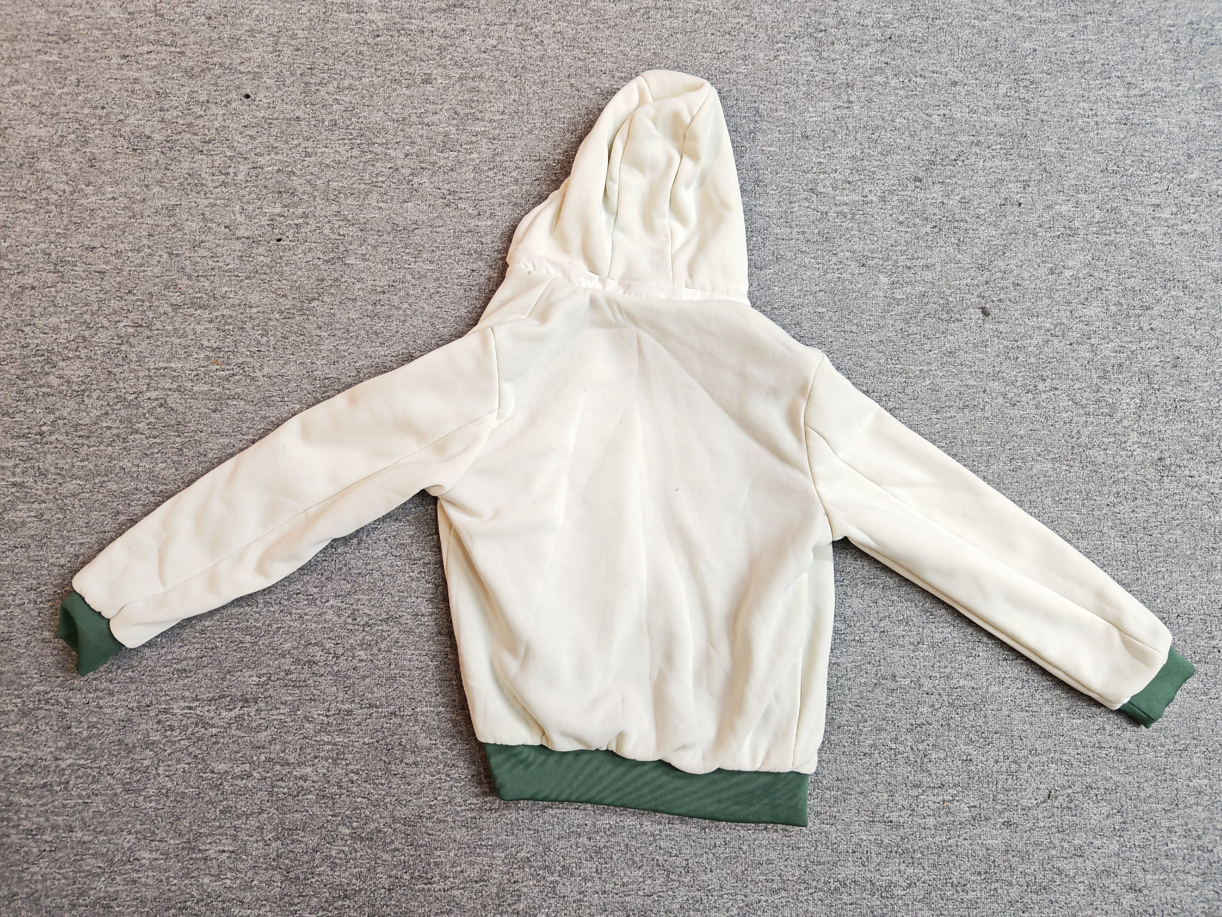 Read to ship- Men's cotton jacket with a hat; trendy, casual, handsome, versatile.double face jacket