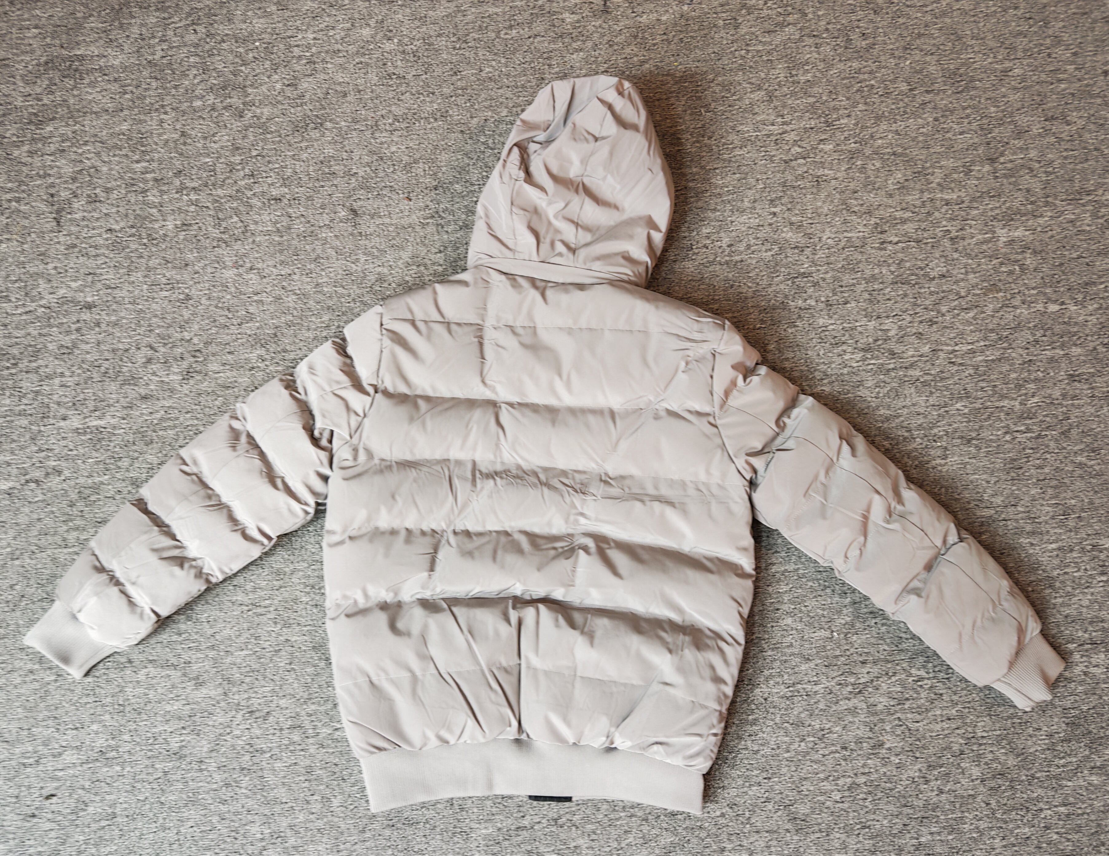 Read to ship- Men's cotton jacket with a hat; trendy, casual, handsome, versatile double face jacket