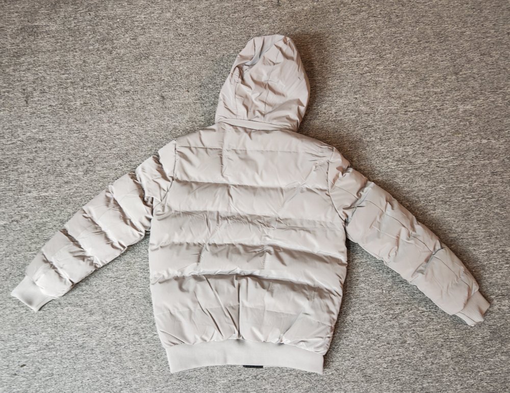 Read to ship- Men's cotton jacket with a hat; trendy, casual, handsome, versatile double face jacket