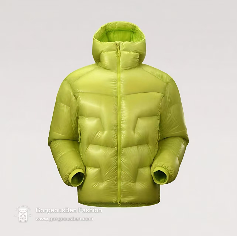 GorgeousBen Boying Unisex Hooded Zipper Closure Lightweight Warm Down Jacket Winter Thick Puffer Coat with Customizable Logo
