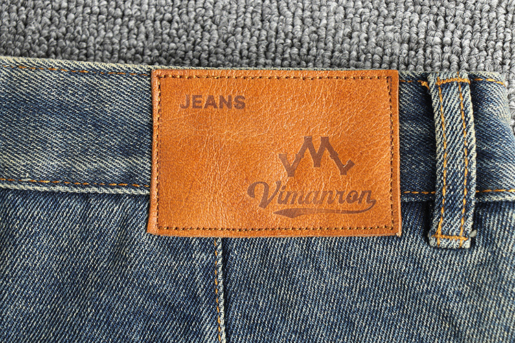 GorgeousBen Retro blue washed vintage Hong Kong trend flowing workwear jeans men's loose tapered versatile youth pants boots pants